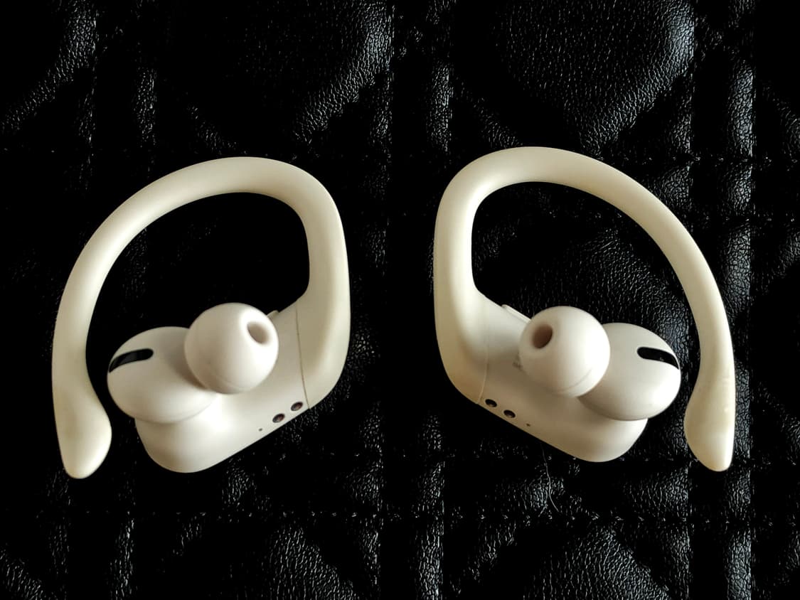 애플 Powerbeats Pro 블루투스 이어폰 아이보리 상품이미지5