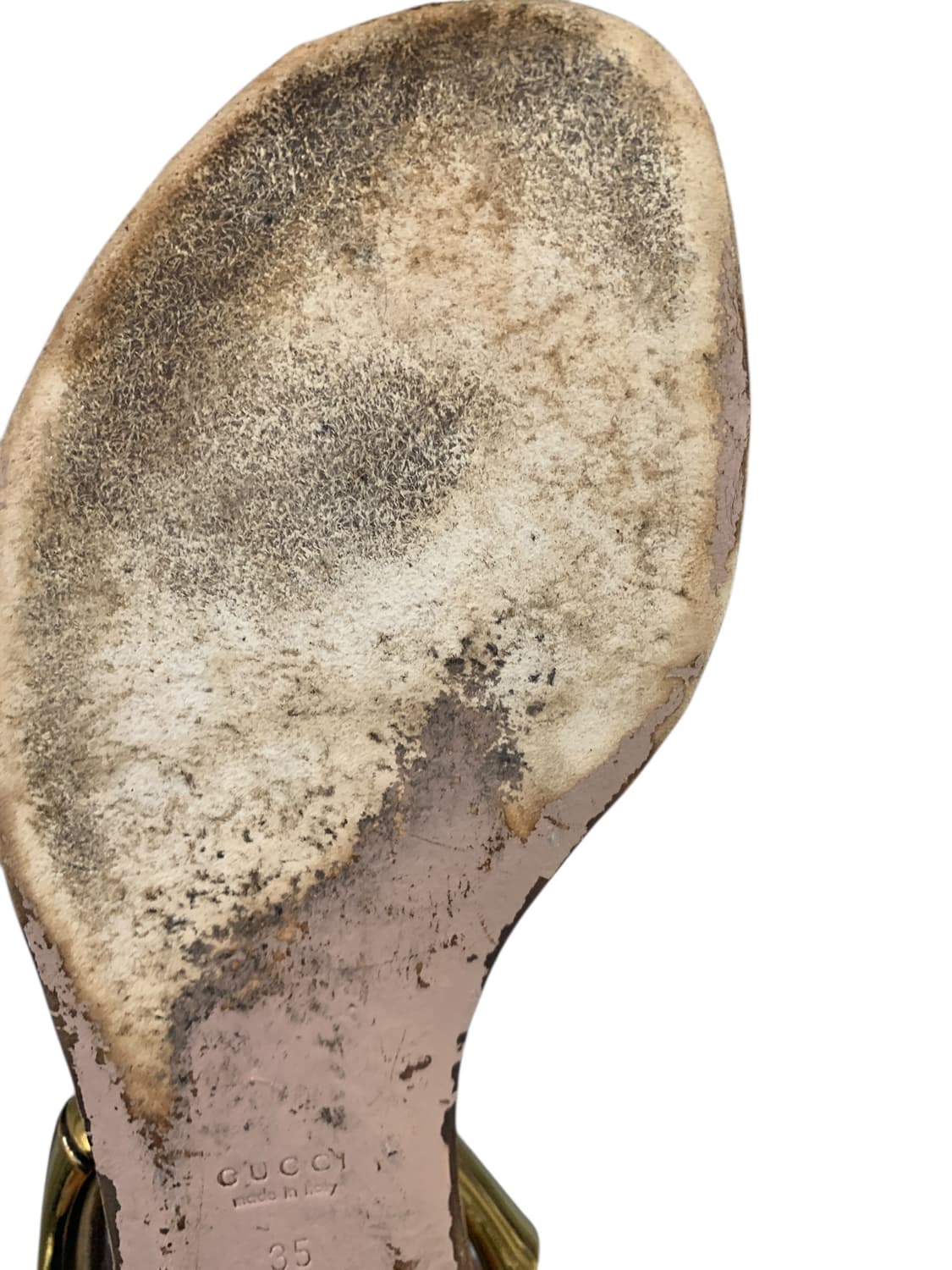 구찌 뱀부 T스트랩 샌들 35(225) 상품이미지10