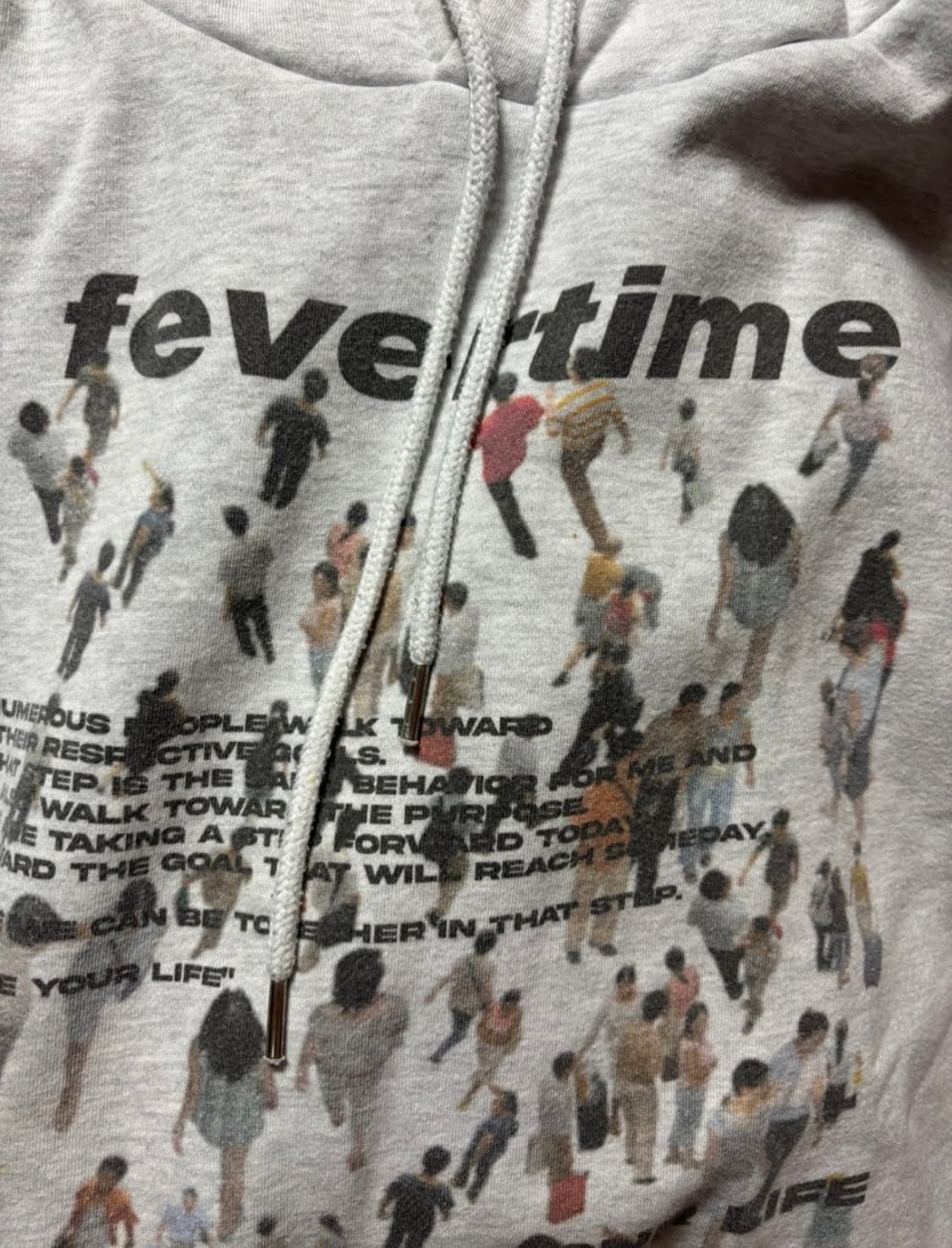 피버타임 시티즌 후드티 M 상품이미지3