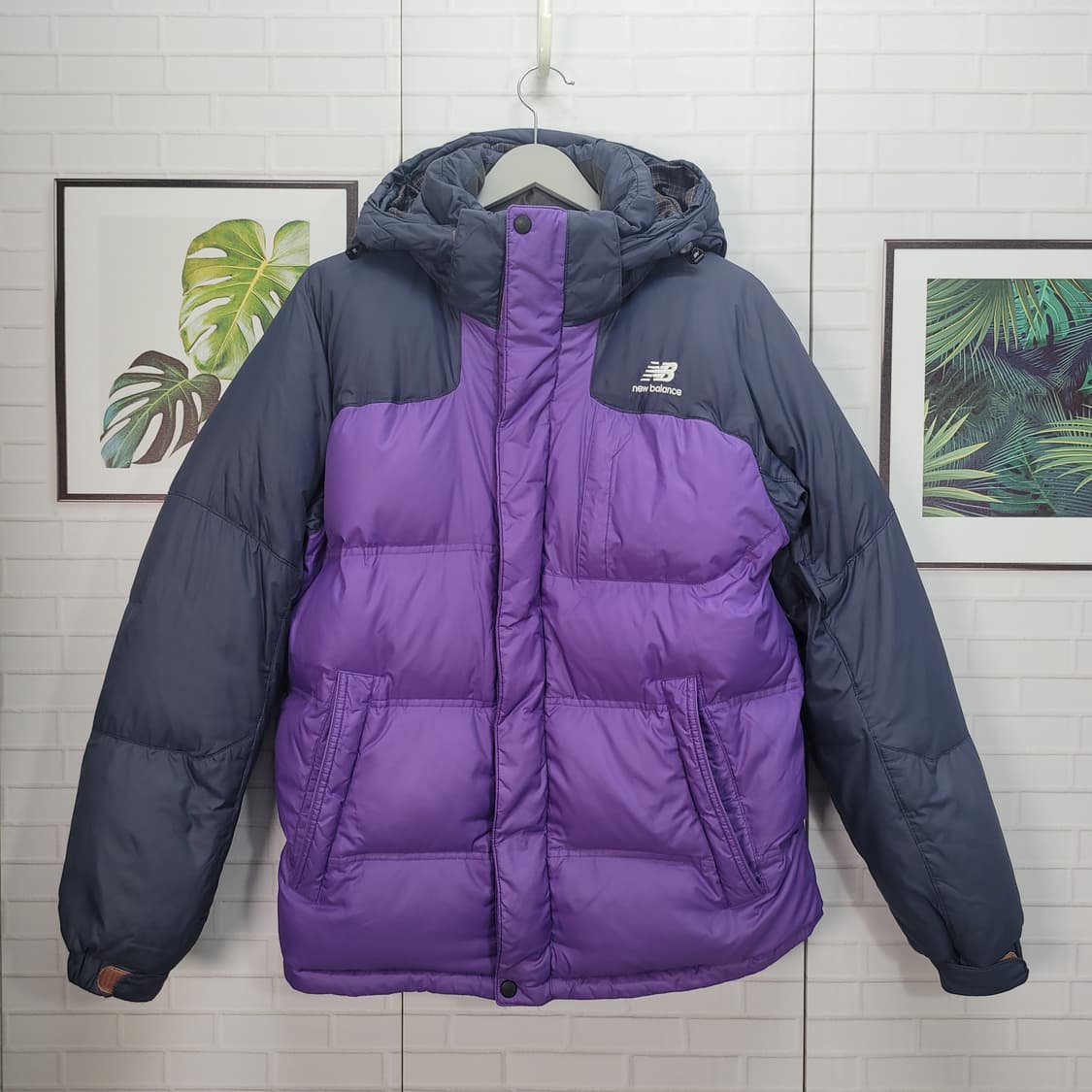뉴발란스 올드스쿨 오리털 구스다운 패딩 점퍼 재킷 L/100사이즈 상품이미지2