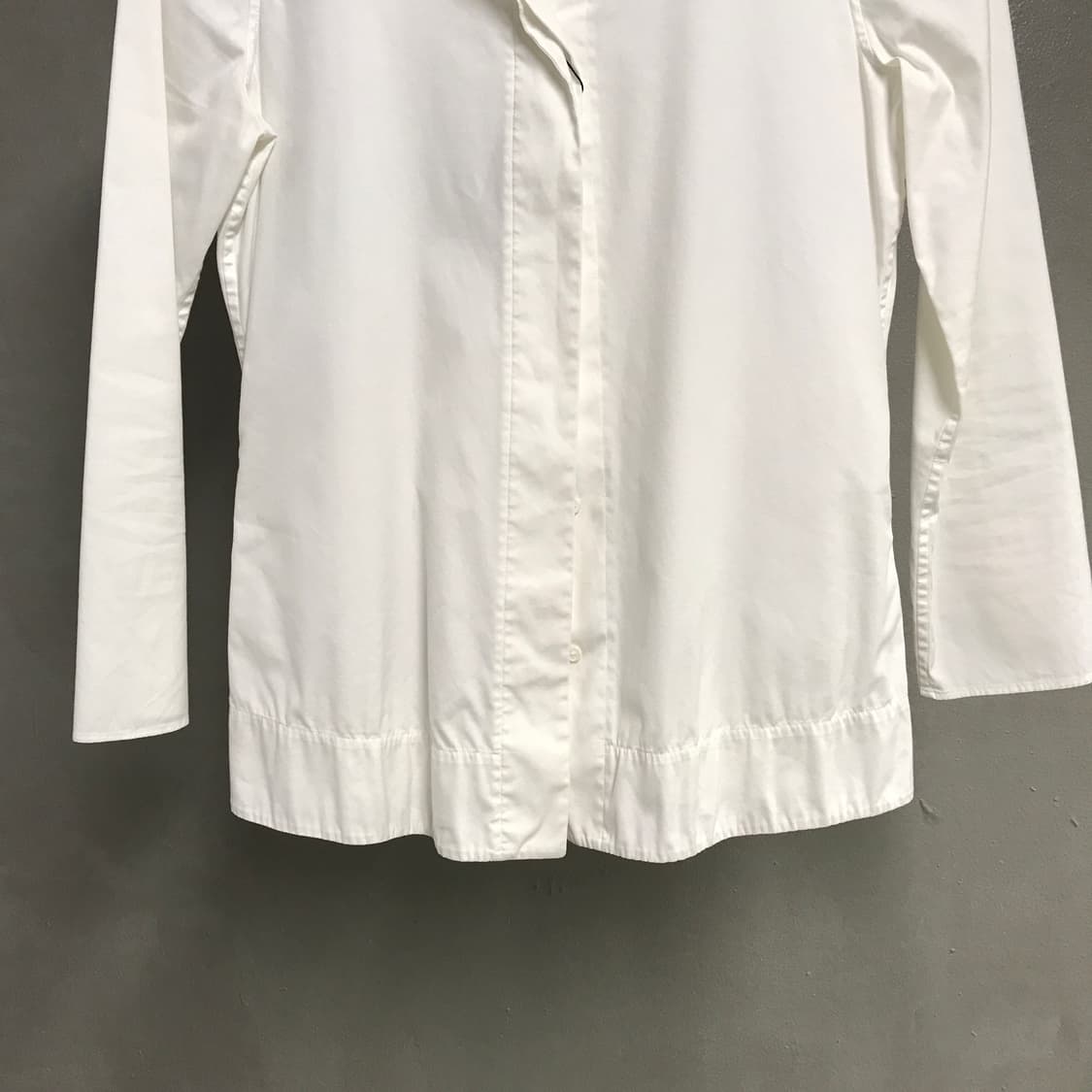 질샌더 화이트 셔츠 36(W) 상품이미지3
