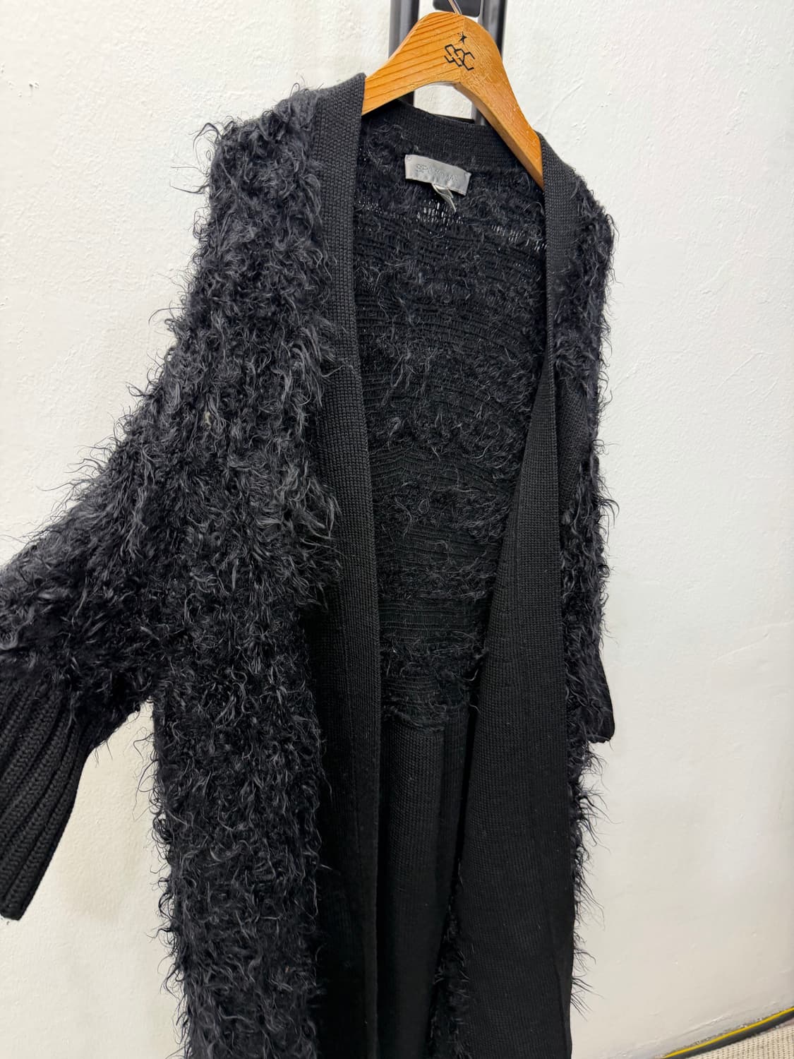 매장판정품) 막스마라 여성 롱 퍼 가디건 자켓 L 상품이미지2