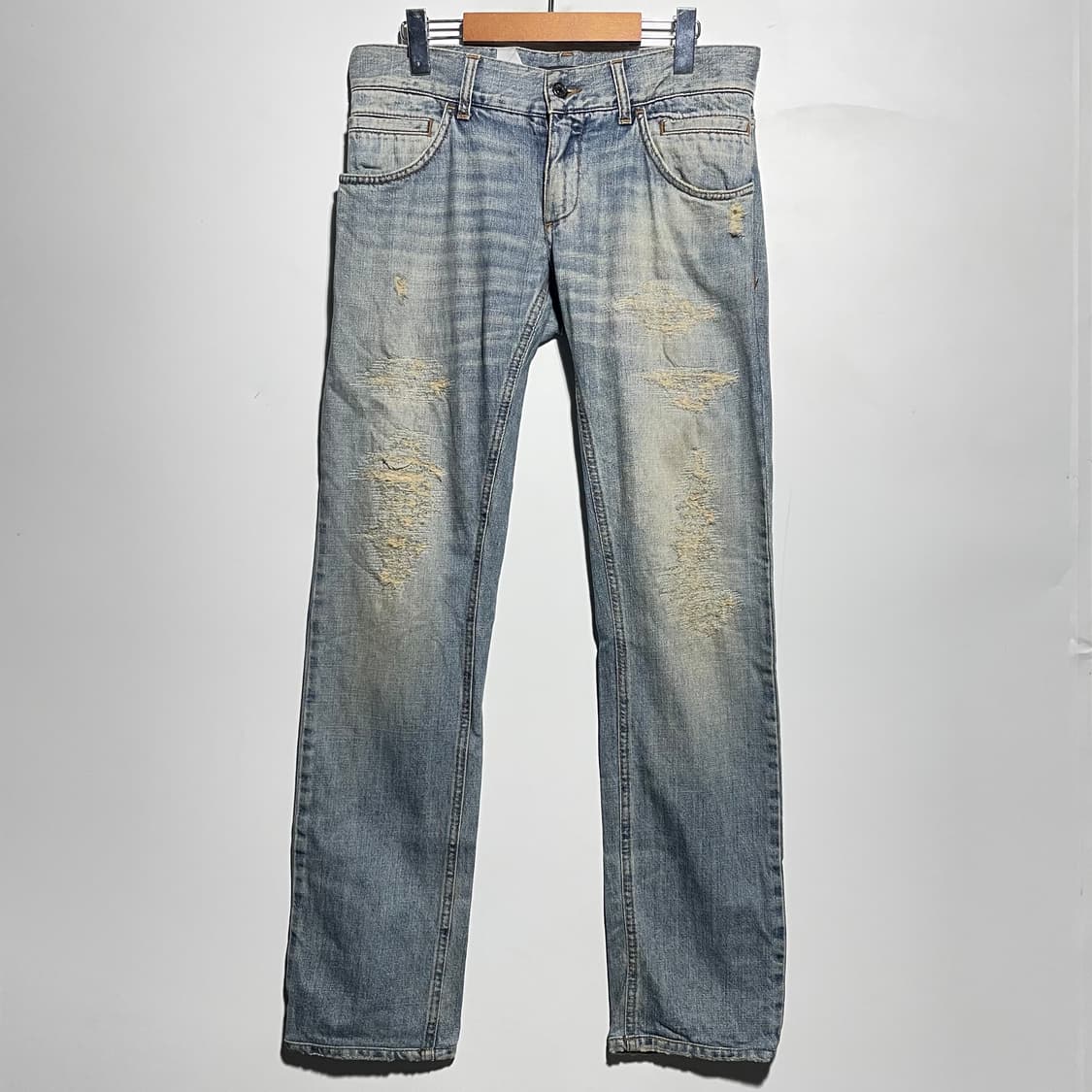 돌체앤가바나 백플레이트 디스트로이드 진  상품이미지1