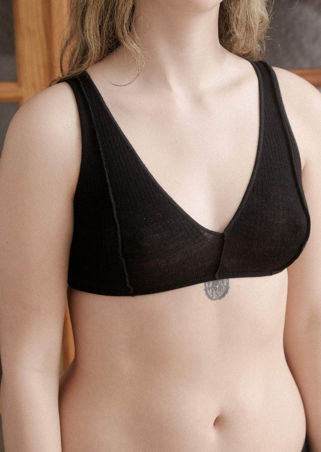 Baserange Vein Bra Fine Wool 베인 브라 상품이미지3