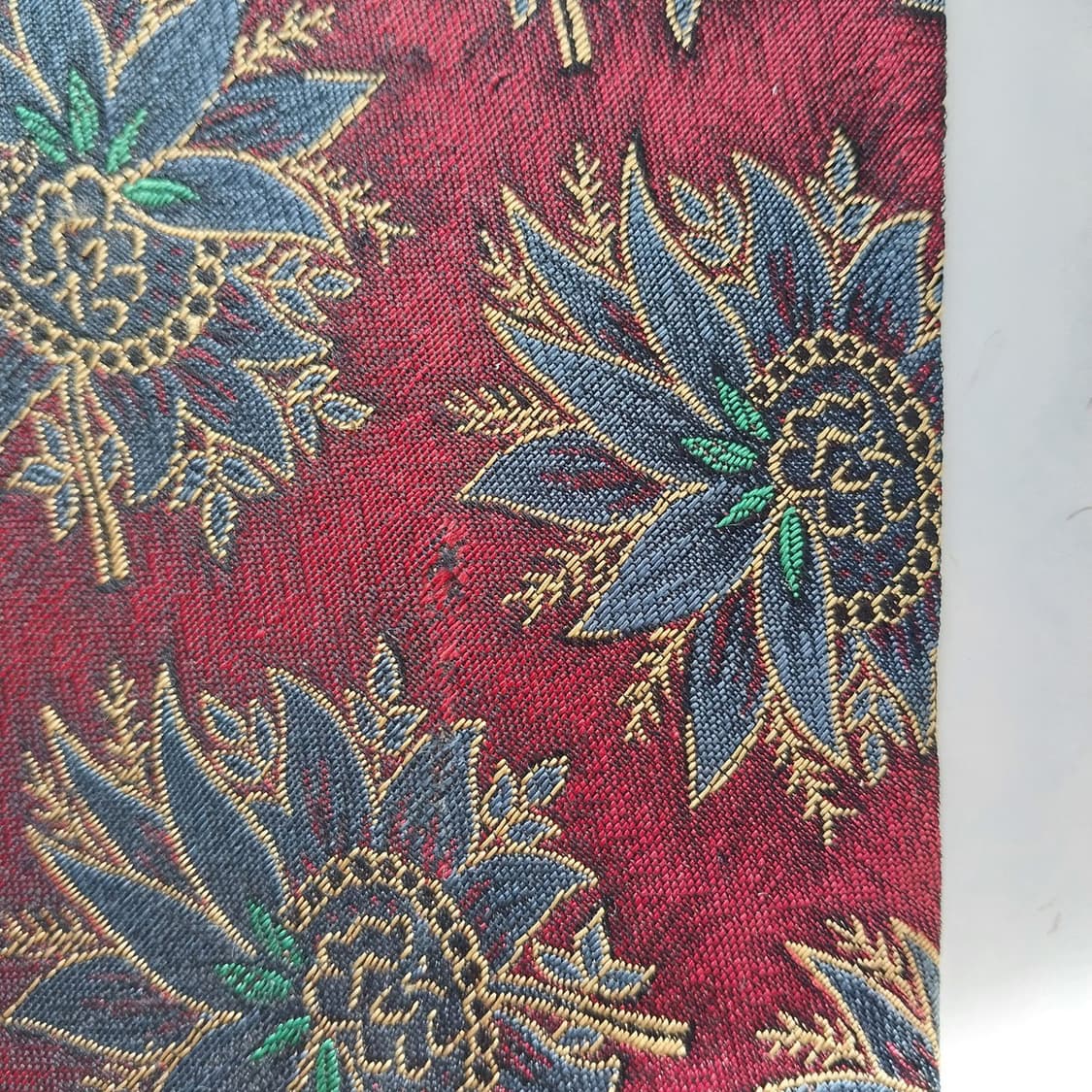 크리스찬 디올 실크 플라워 자카드 넥타이 9.3cm A등급 K2351
 상품이미지9