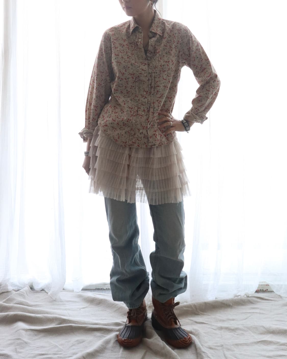 [LaurenRalphLauren] Country Floral Shirt 상품이미지5