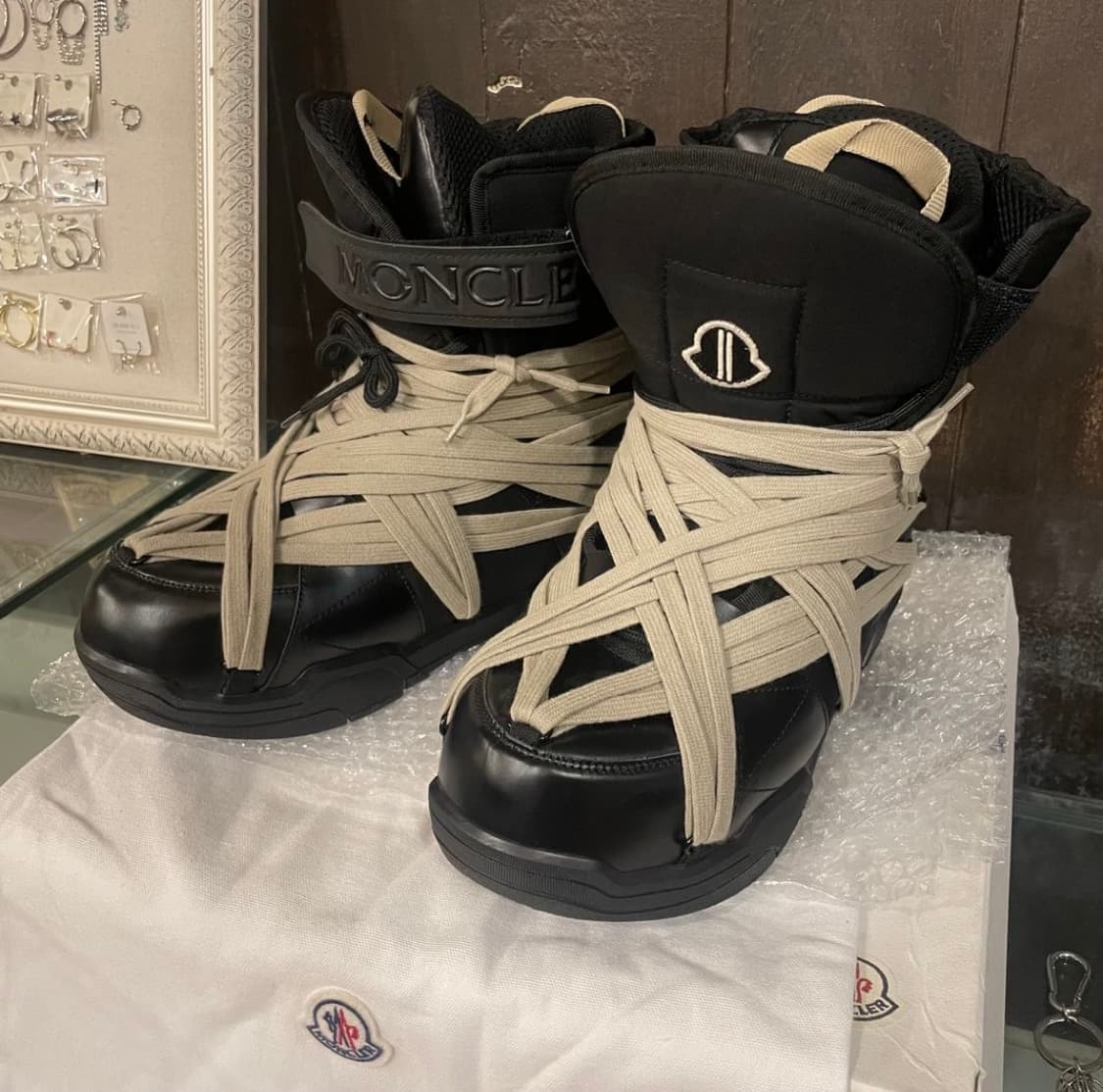 릭오웬스 몽클레어 앰버부츠 44 상품이미지1