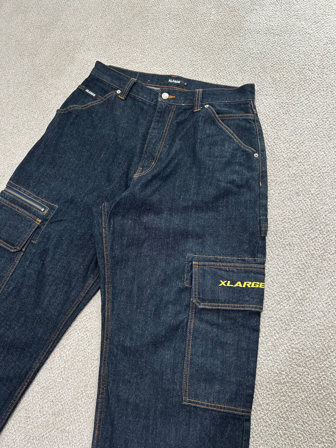 엑스라지 [34] 카고 와이드 청바지  상품이미지3