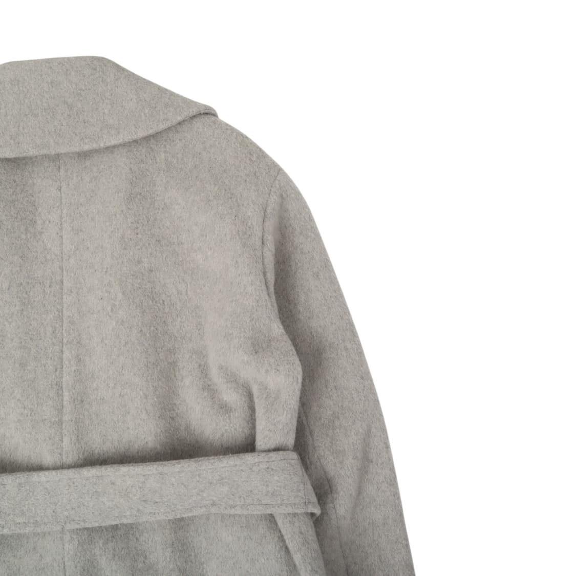 프레드페리 그레이 울 로브 코트 상품이미지6