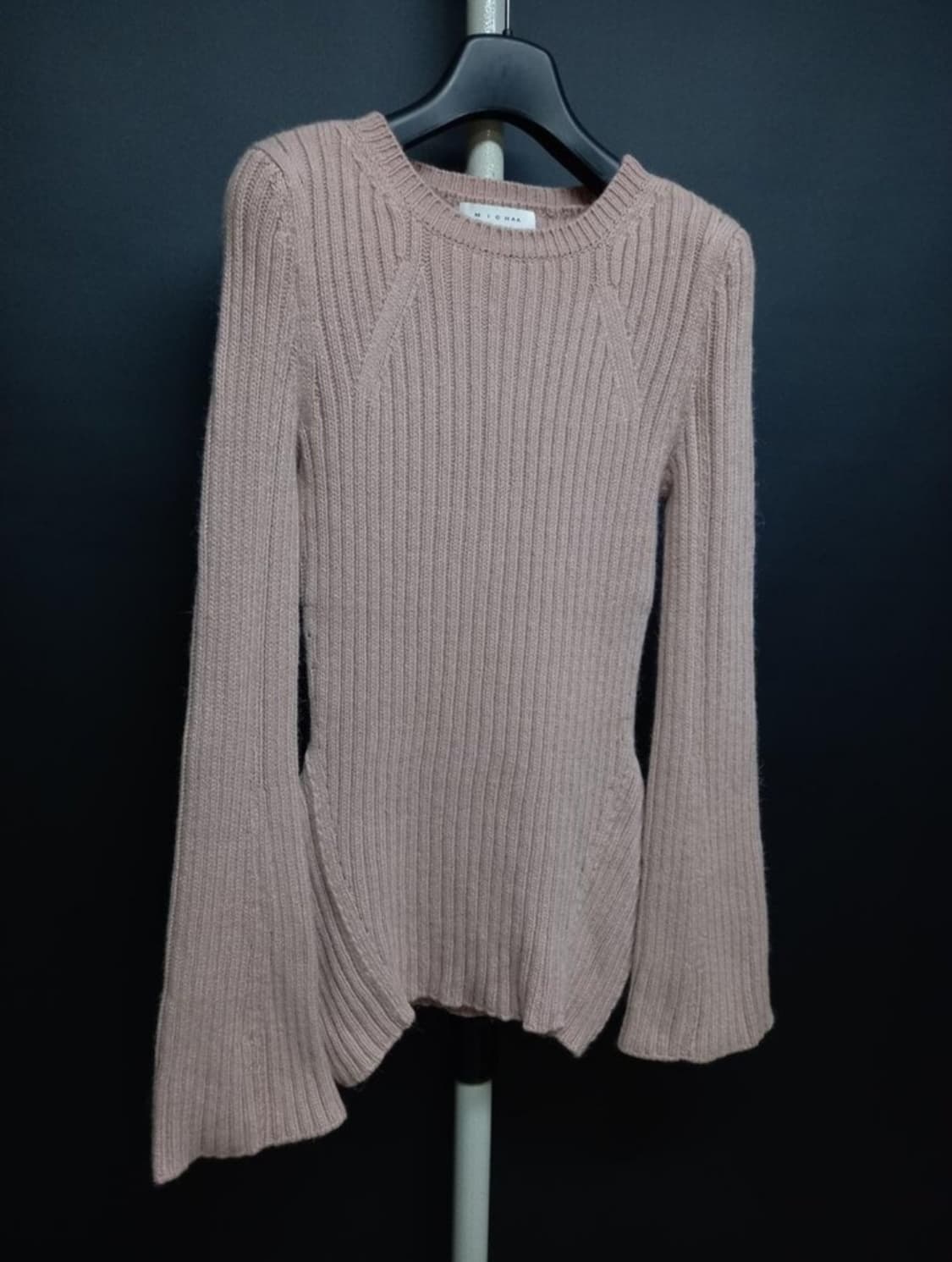 미샤  MICHAA 앙고라 울 골지 니트 55.44 상품이미지4