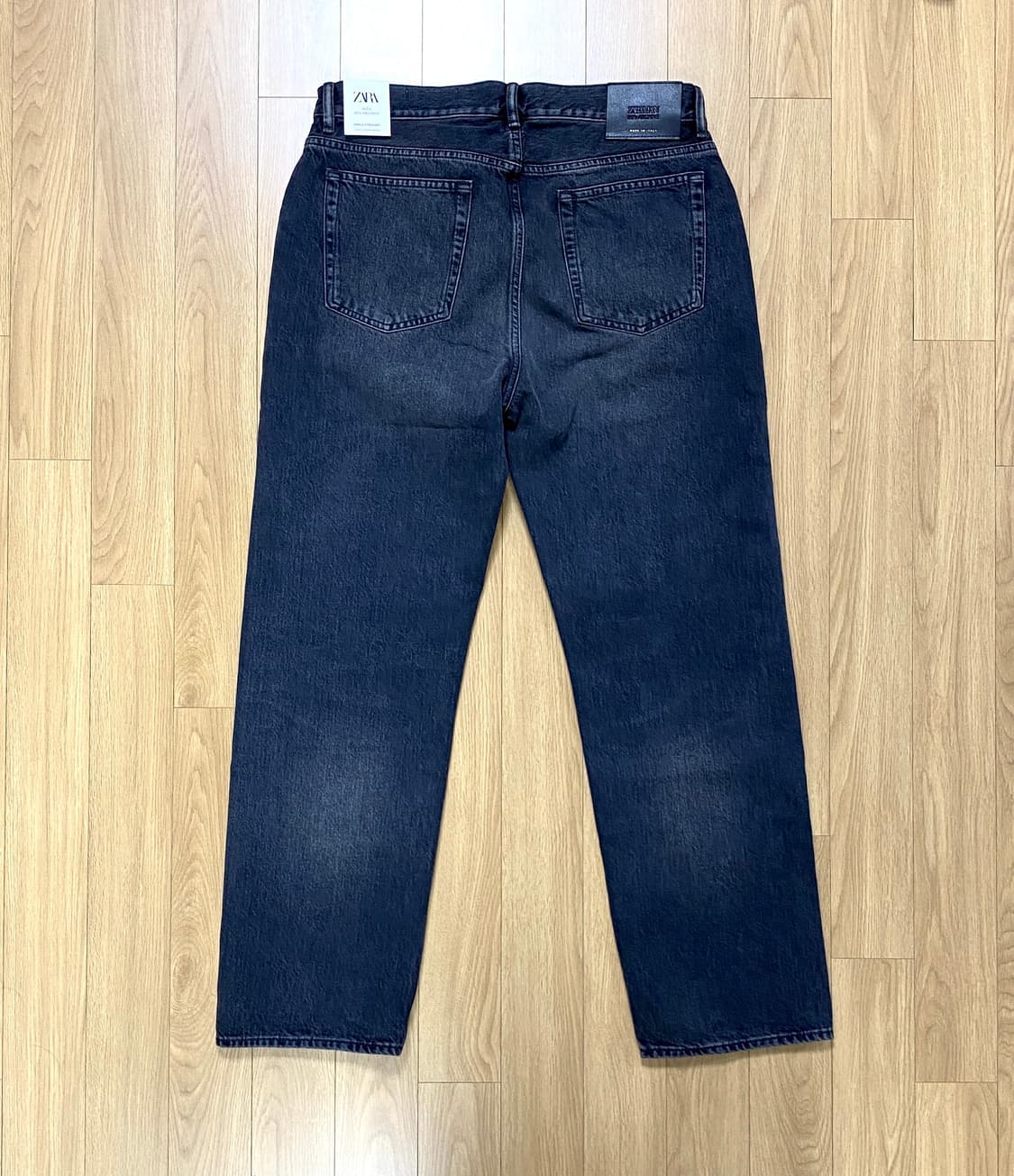 자라 / 스트레이트 앵클 핏 데님 리미티드 에디션 / 차콜 / 32 상품이미지4