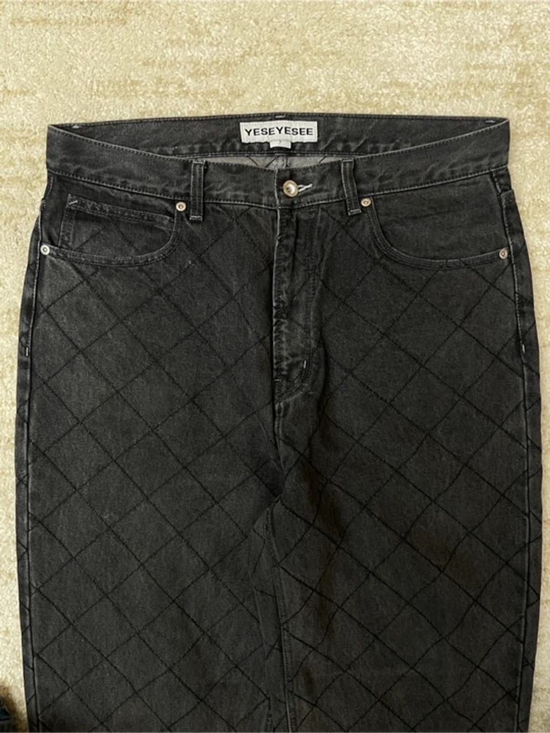 [L] 예쓰아이씨 네트 5포켓 데님 팬츠  상품이미지2