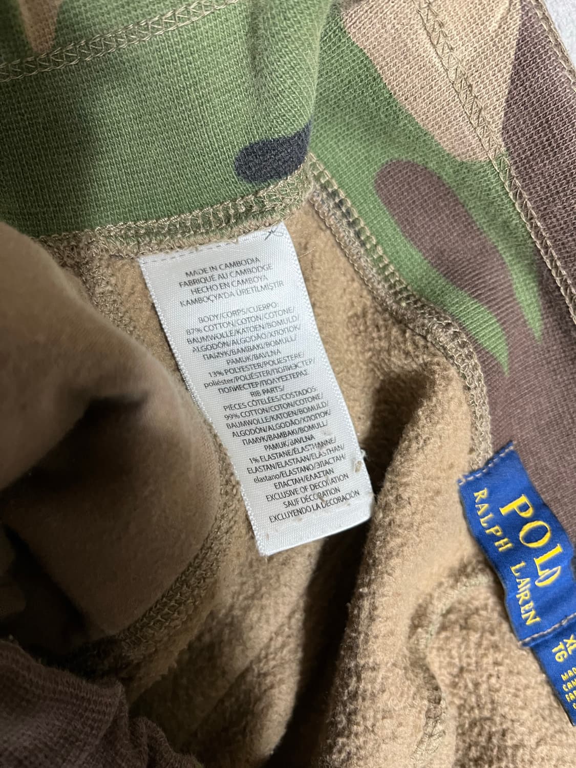 [XL] 폴로랄프로렌 밀리터리 스웻 조거 팬츠 상품이미지5