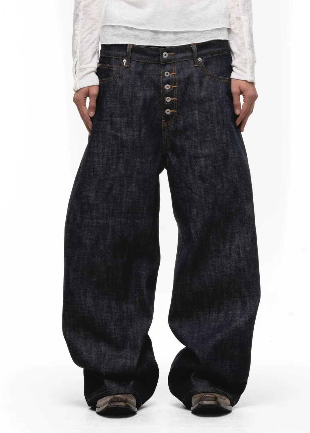 RAW DENIM JAPANESE LOOSE FIT BLUE 상품이미지1