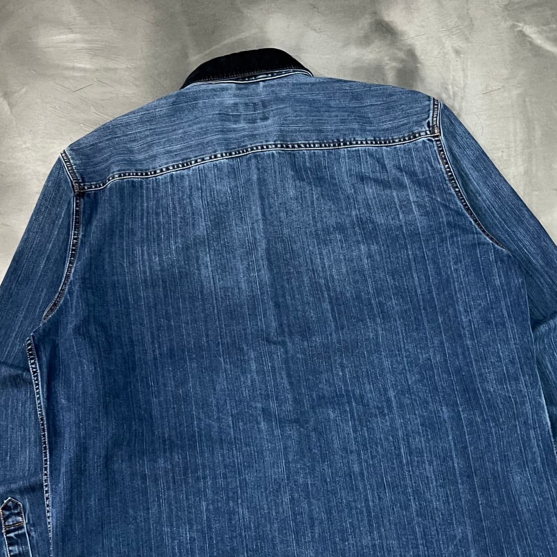  루츠 코듀로이 배색 데님셔츠 y16135 상품이미지7