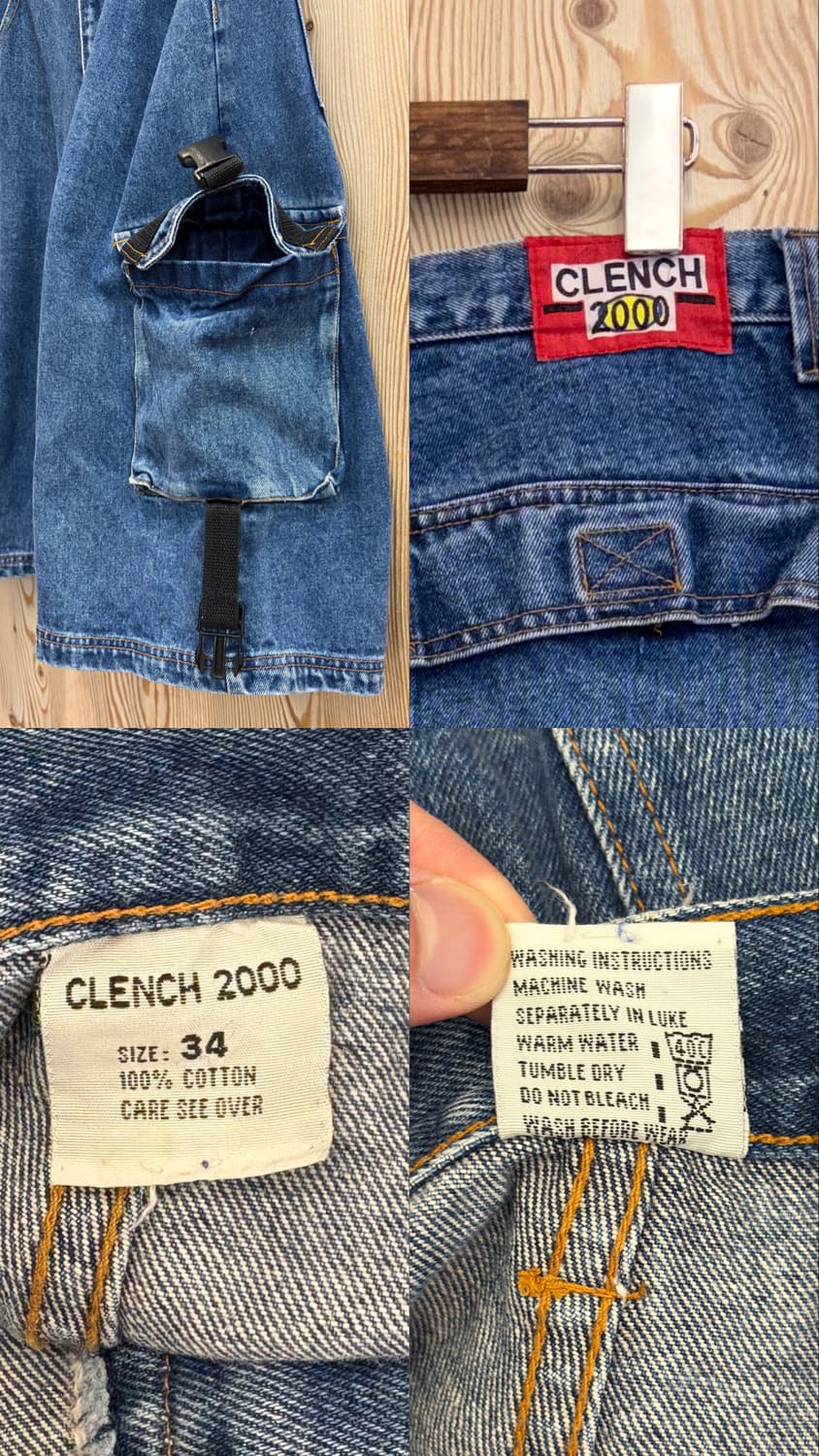 Clench 2000 데님 버뮤다팬츠 상품이미지10