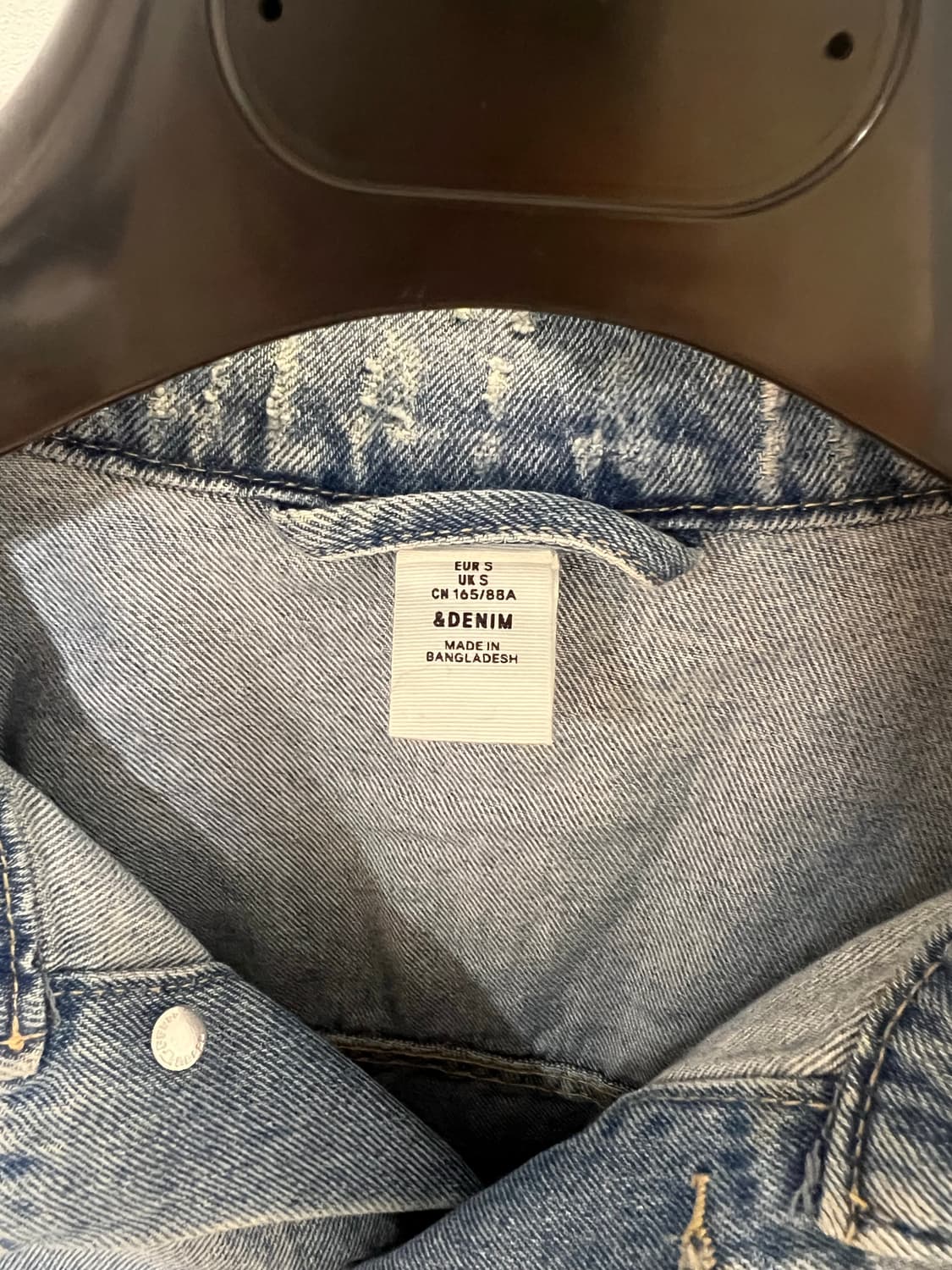 H&M 데님 자켓 S 상품이미지3