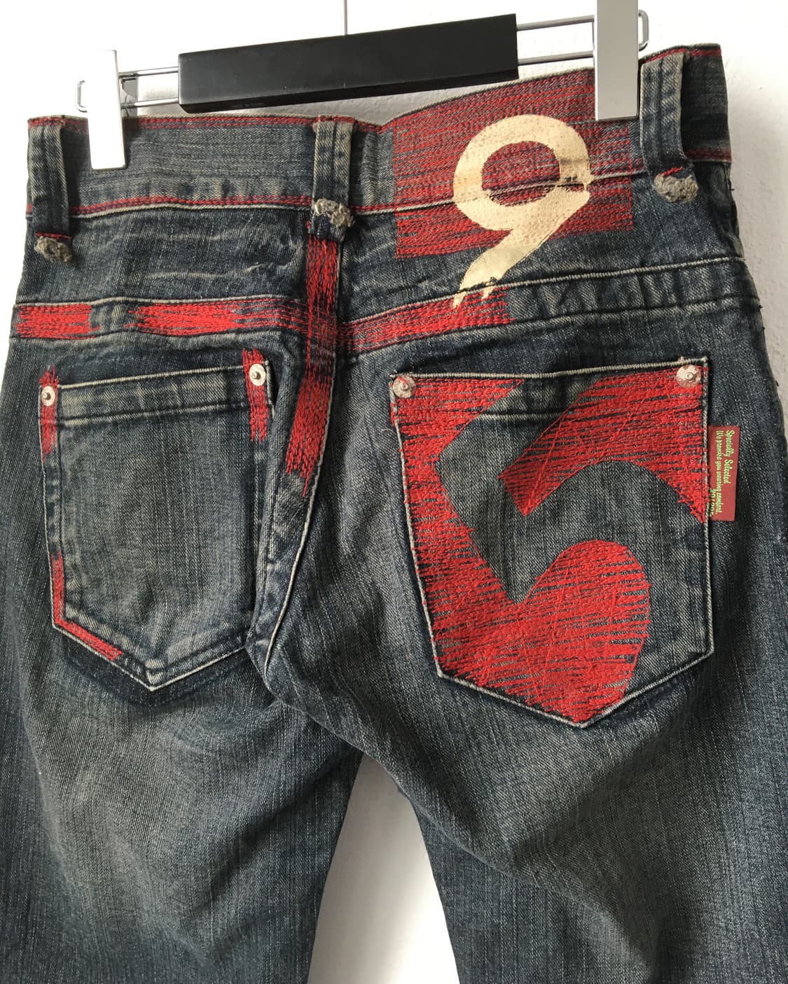 Back point washing denim pants 상품이미지7