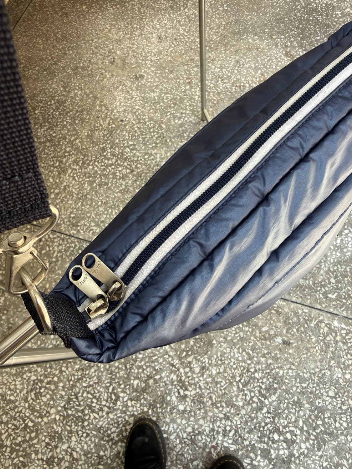 PORTER GIRL MOUSSE SHOULDER BAG NAVY 상품이미지5