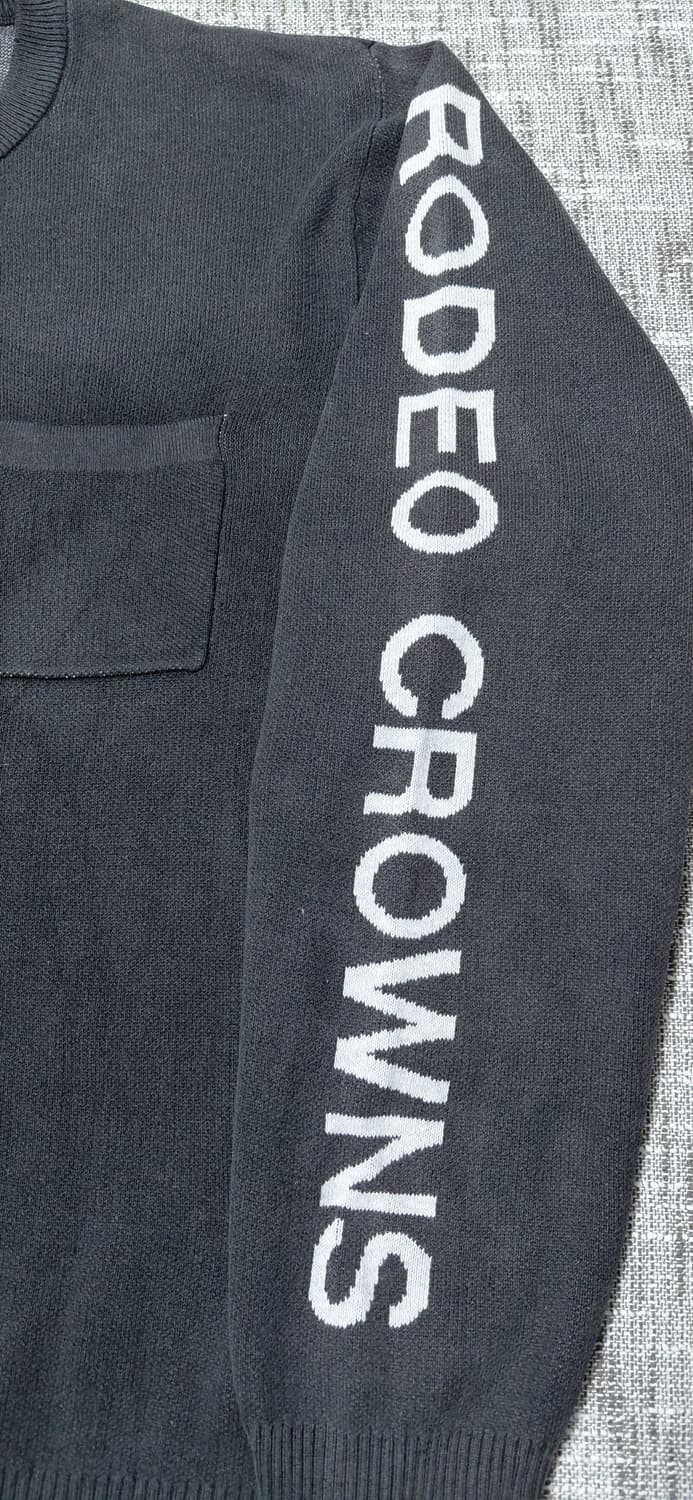 일본 RODEO CROWNS 블랙 니트 L 상품이미지4