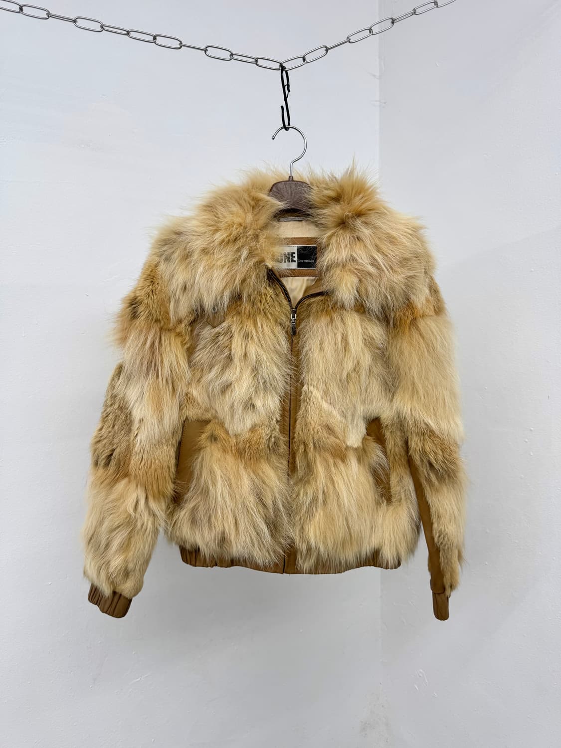 양가죽 코요테 퍼자켓 상품이미지1