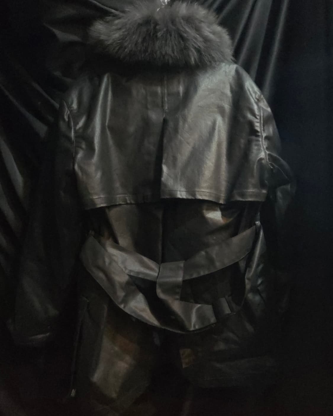 안나수이 여성 왁스 하프 자켓 상품이미지2