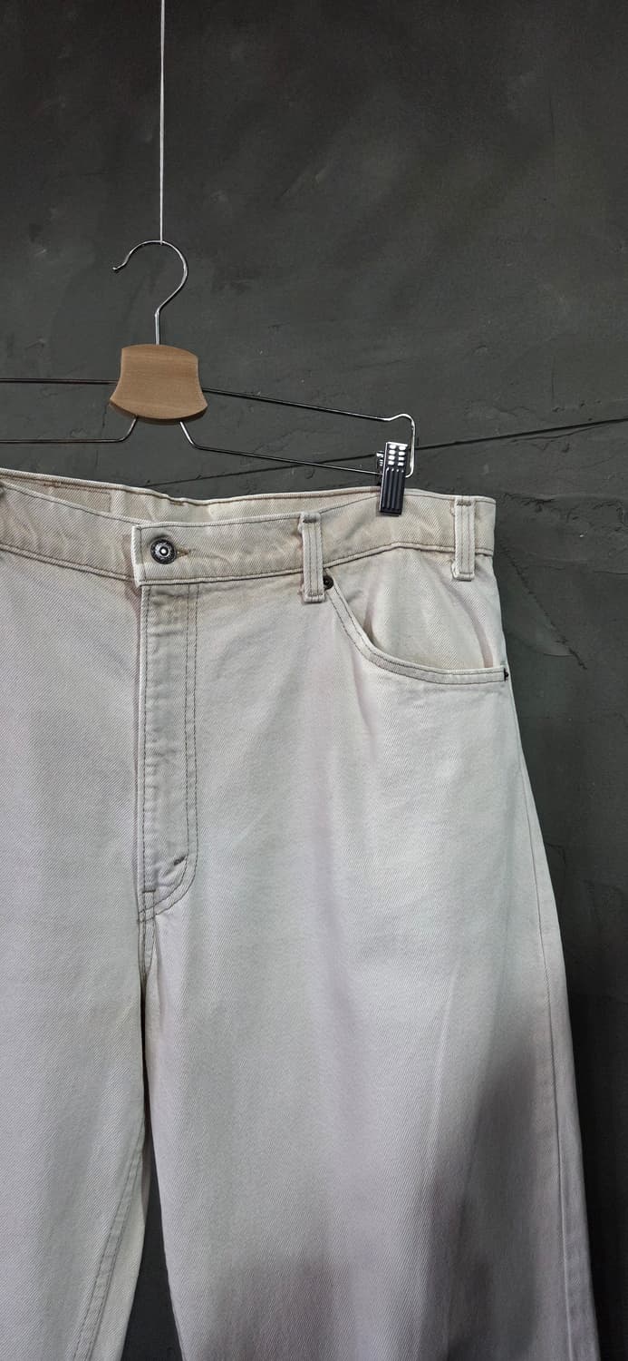 90's Levi's 550 - Orange - Made in U.S.A 상품이미지2