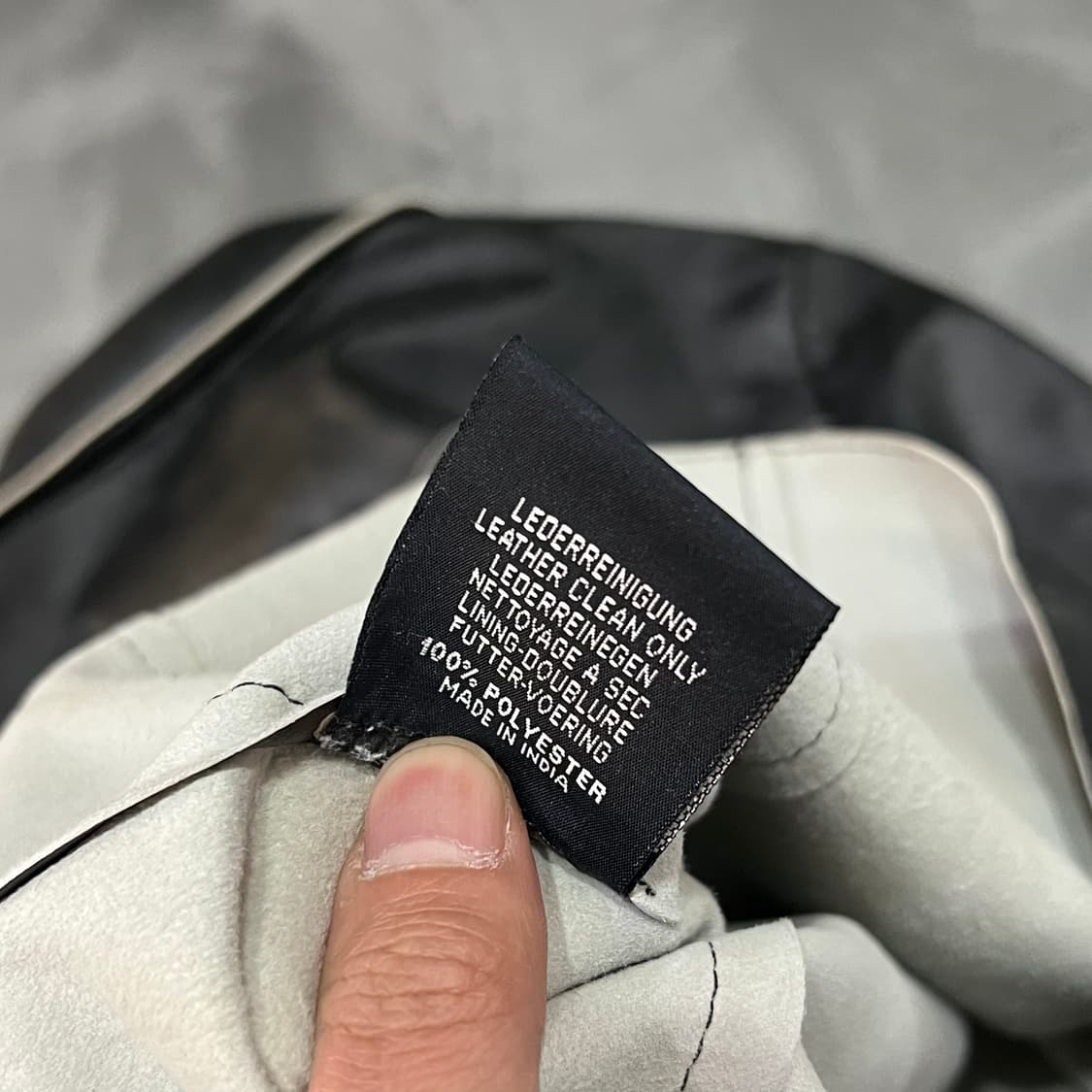  nona manis 리얼레더 자켓 y16167 상품이미지8