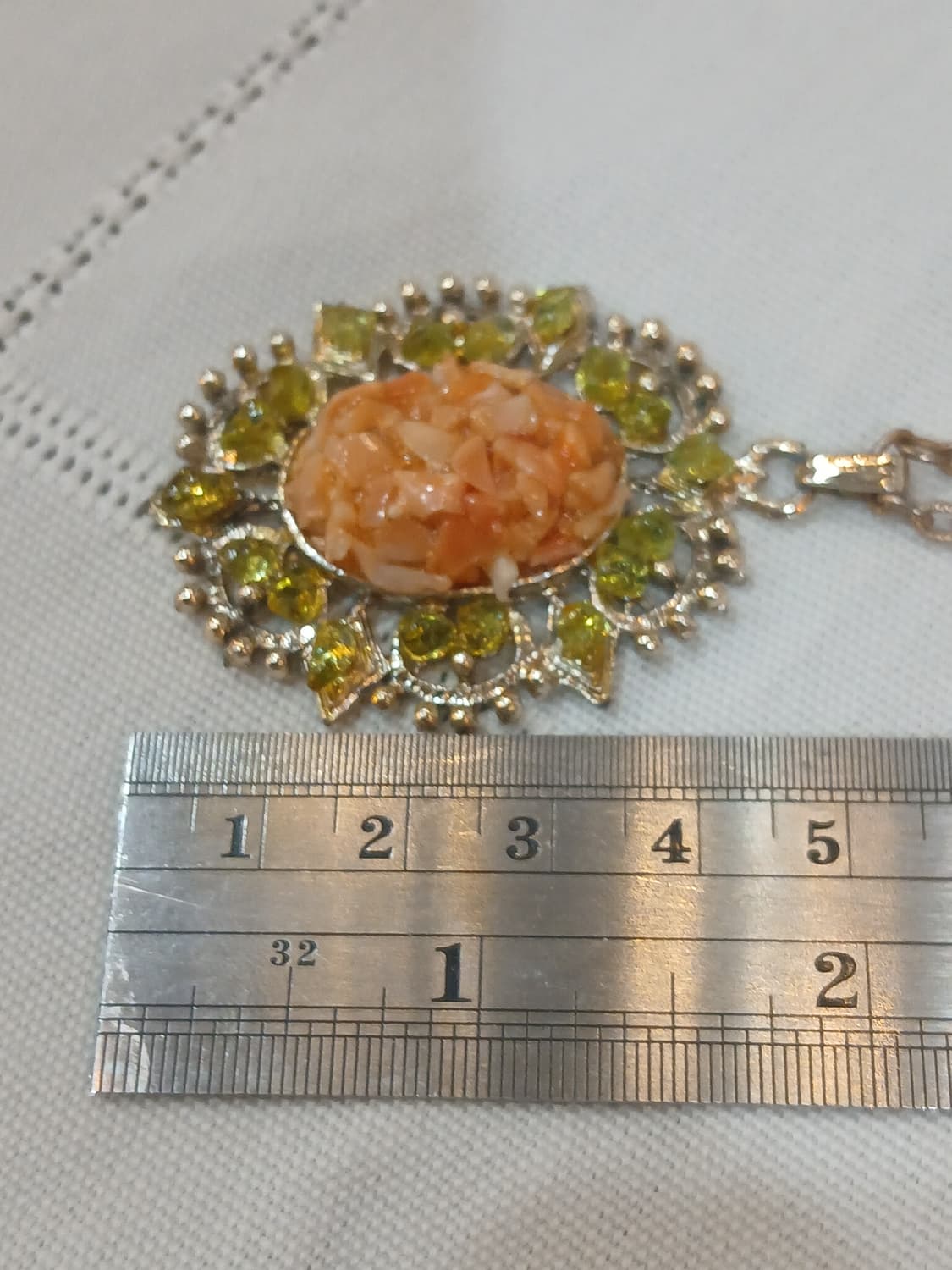 빈티지 천연 핑크산호 목걸이 상품이미지4