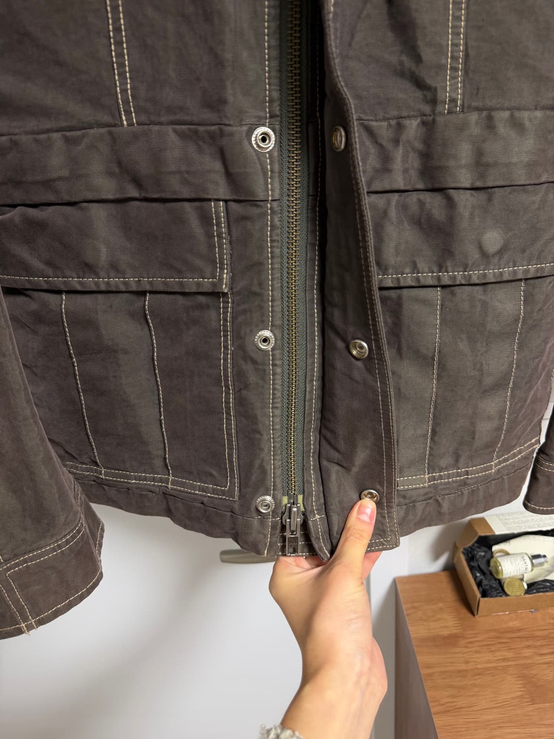 디젤 멀티포켓  헌팅 빈티지 야상 자켓 L 상품이미지6