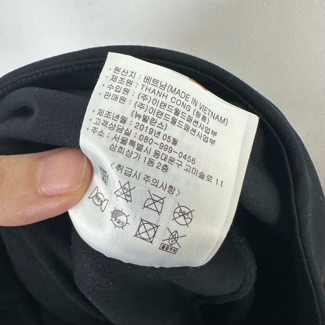 뉴발란스 여자 스판 반바지레깅스 검정 80 (L) 상품이미지8