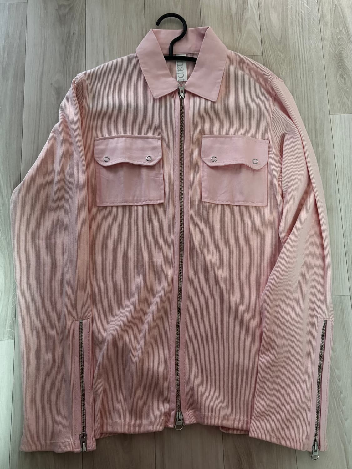 빈티지 투웨이 핑크 집업 pink vintage twoway zipup 상품이미지1