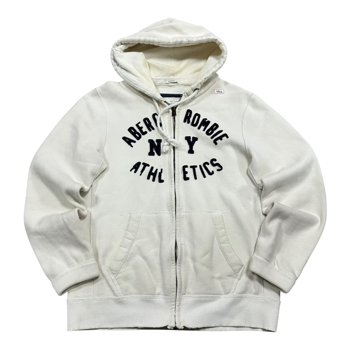 ✨ (바배) 아베크롬비 Y2K 화이트 후드 집업  상품이미지1