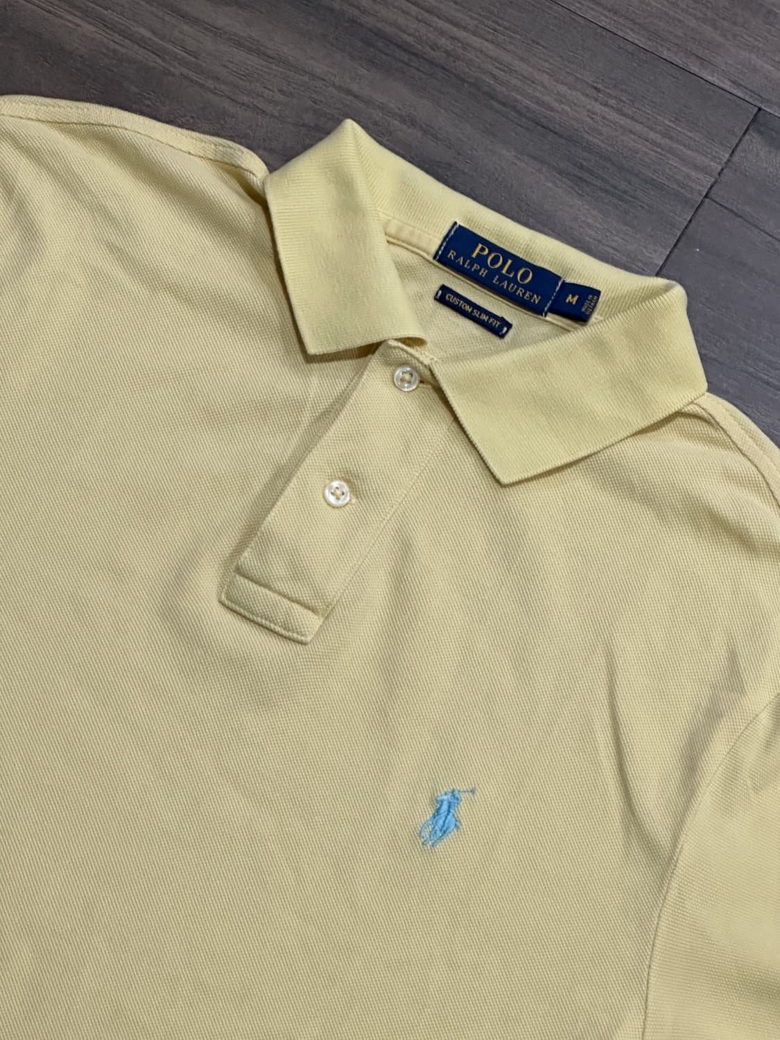 폴로 랄프로렌 카라티 M 옐로우 상품이미지2