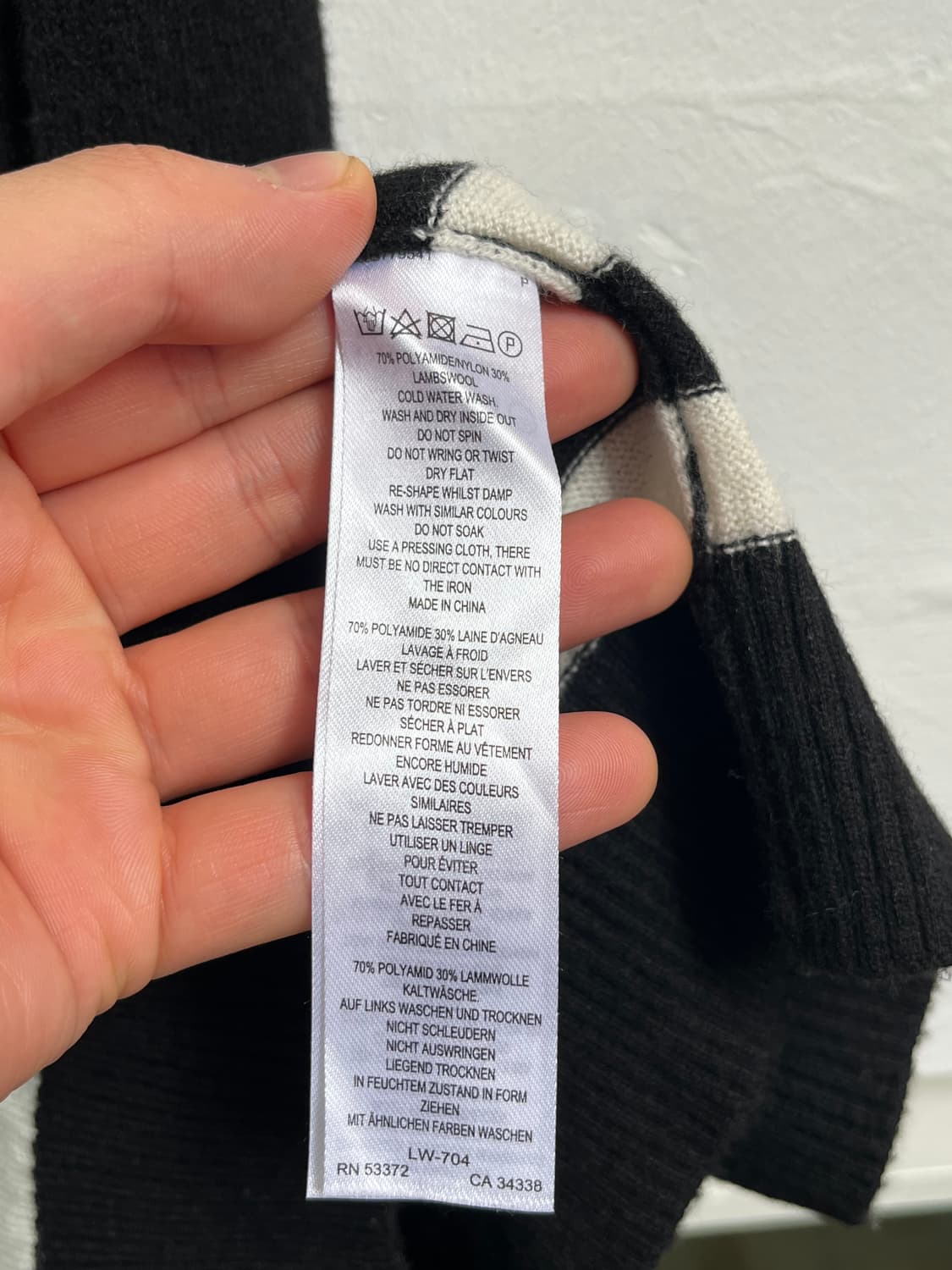 French Connection 스트라이프 니트 S 상품이미지5