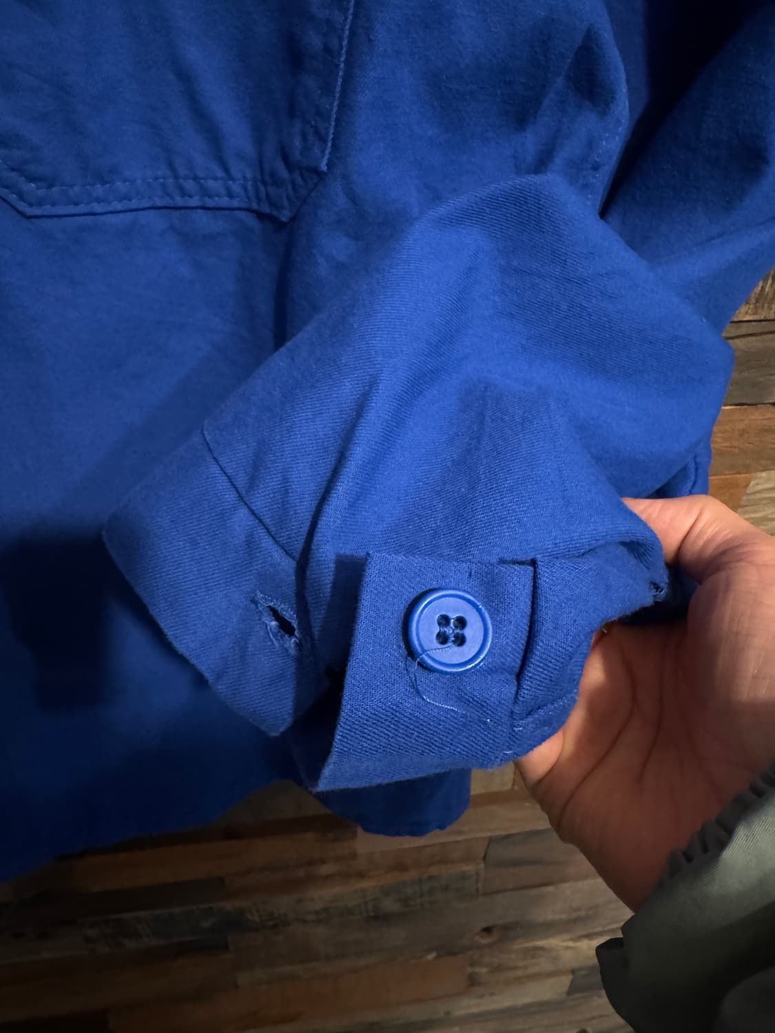 vintage french work Jacket shirt 상품이미지5