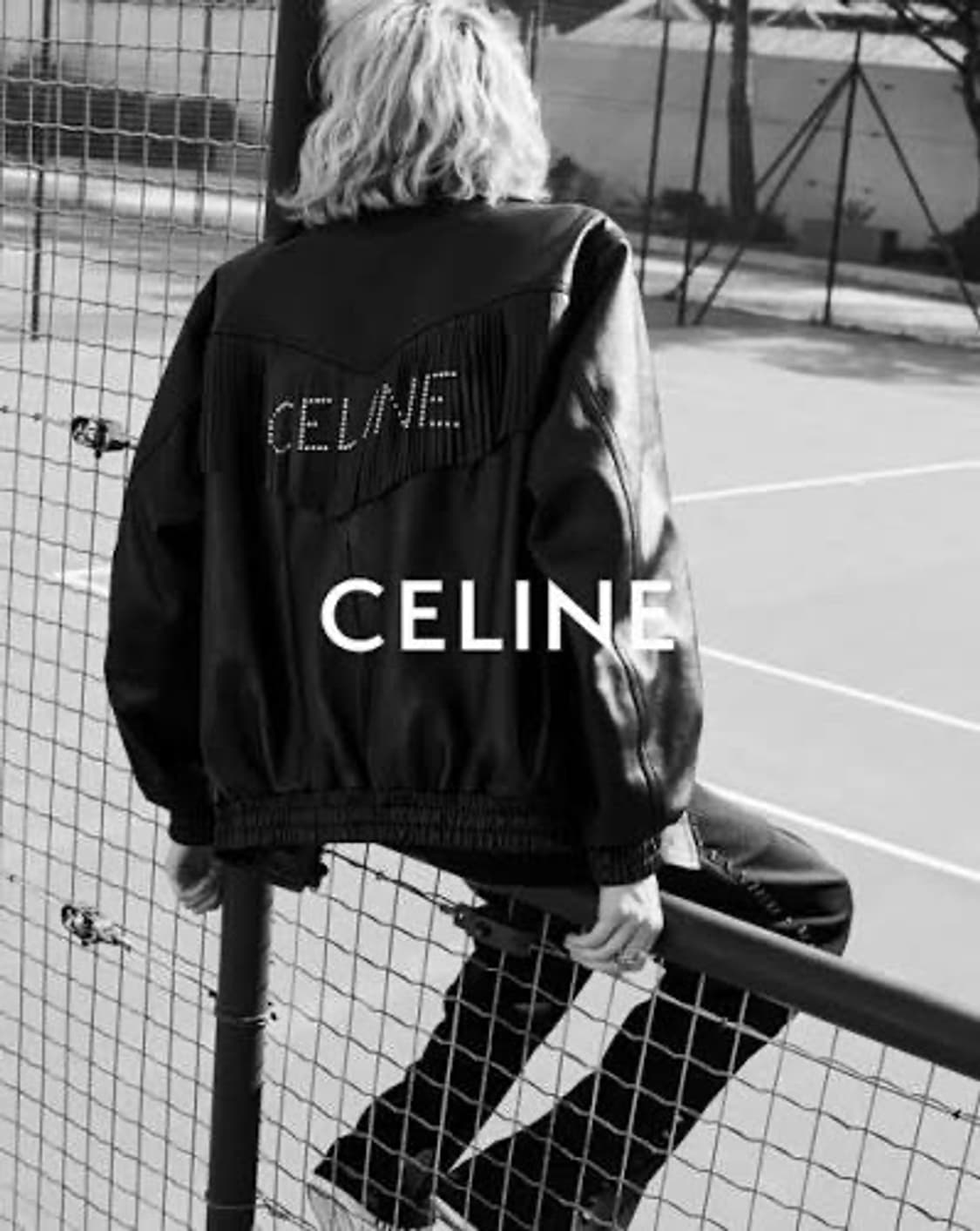 셀린느 / 코스믹크루저 테슬 레더 블루종 / 48 상품이미지1