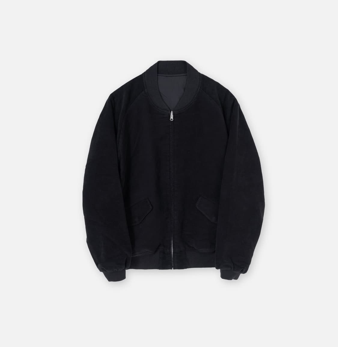 [5] 브라운야드 리버서블 몰스킨 블루종 블랙 상품이미지1