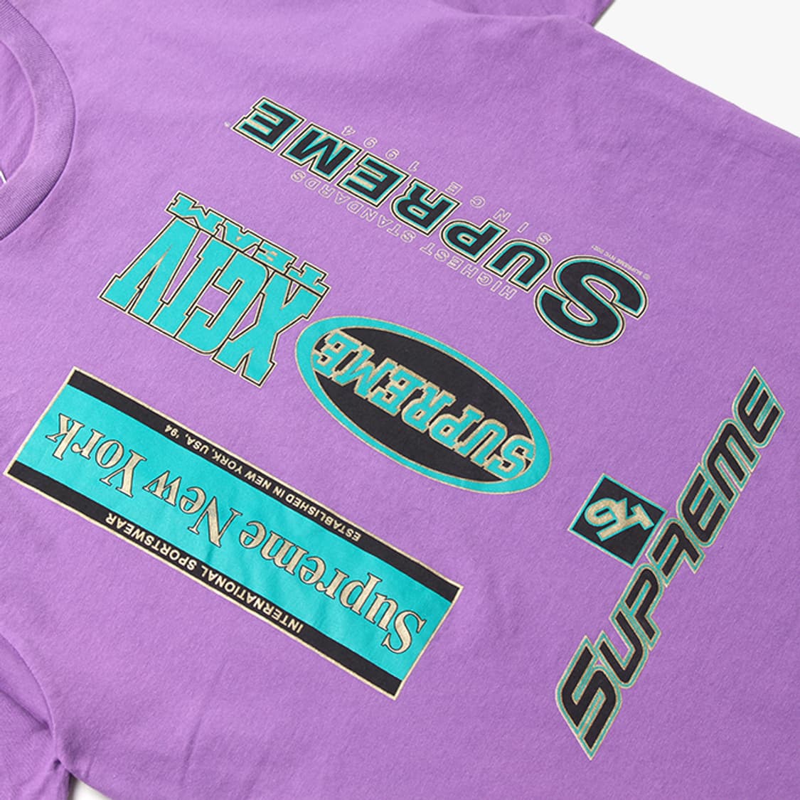  SUPREME "Purple T-Shirts" 상품이미지4