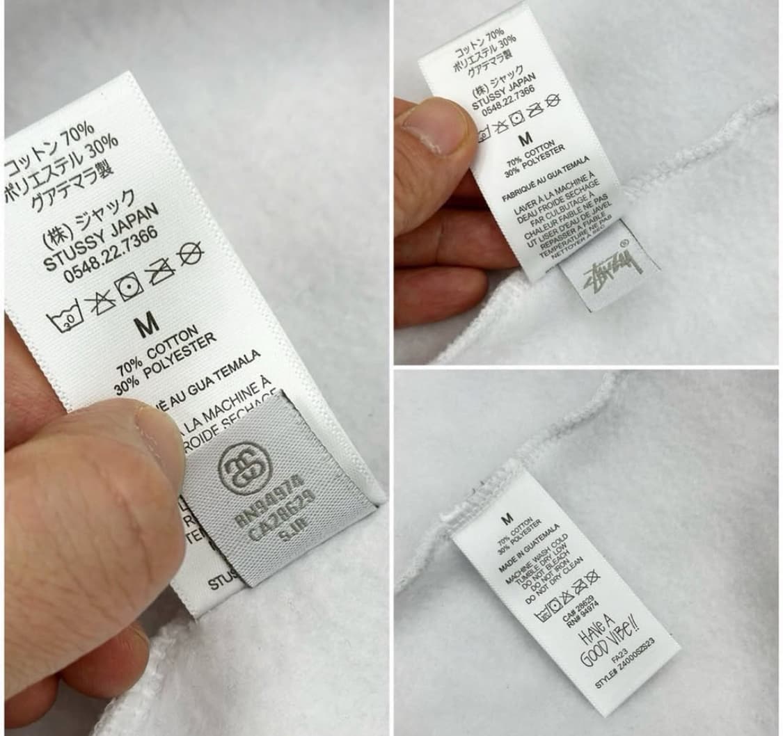 [새상품] 스투시 베이직 후드티(화이트/블랙) 상품이미지7