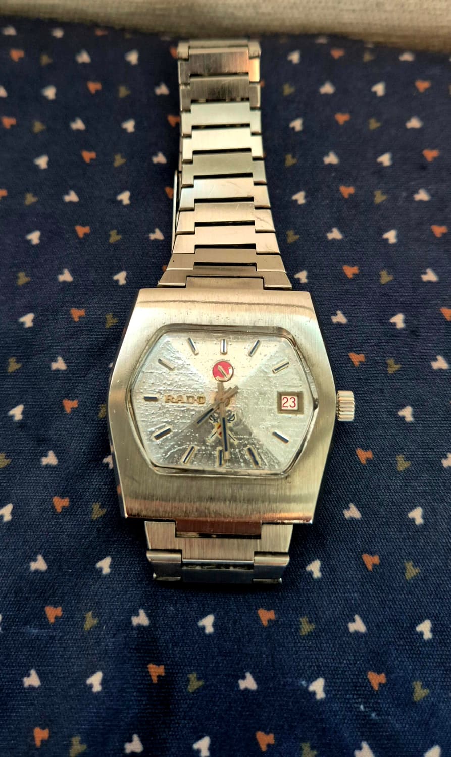 RADO Silver Sabre 빈티지 오토매틱 시계 상품이미지4