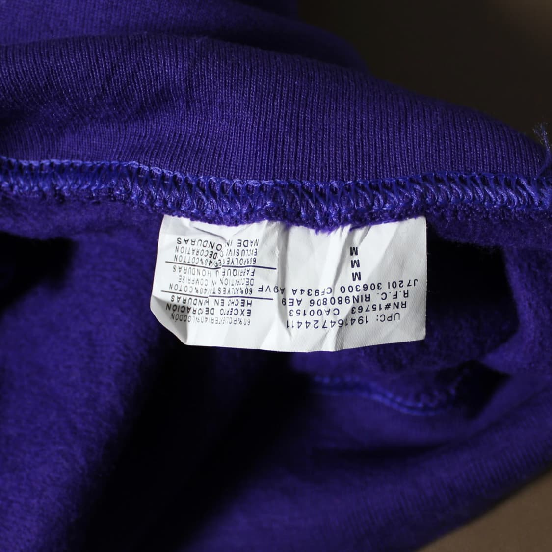 Champion 챔피온 기모 퍼플 후드티  상품이미지5