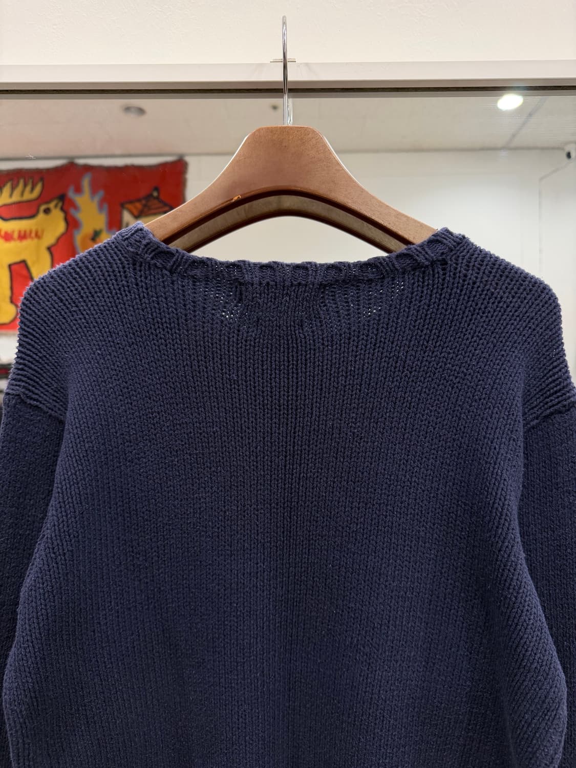 Polo ralph lauren 폴로 랄프로렌 크루넥 니트 (navy) 상품이미지6