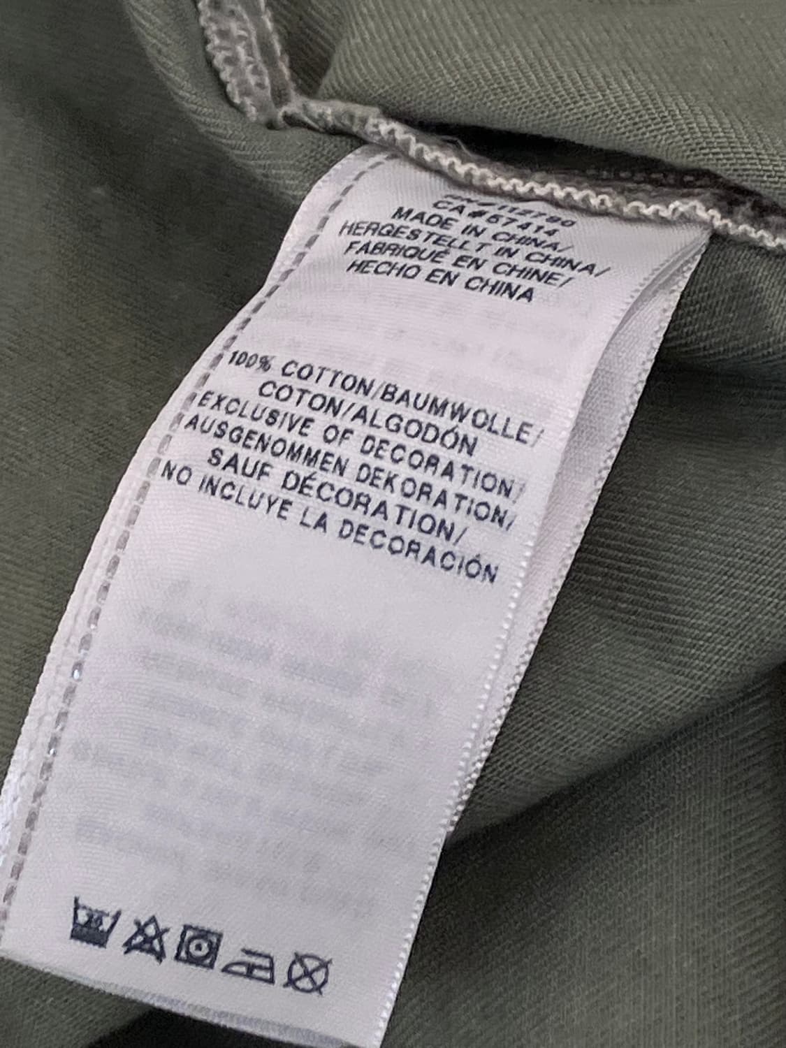 트루릴리젼 포켓 셔츠 카키 L  #csz2904 상품이미지6