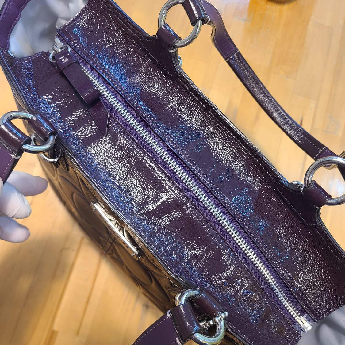 vtg.Coach F-19452 플럼퍼플 컬러 상품이미지5