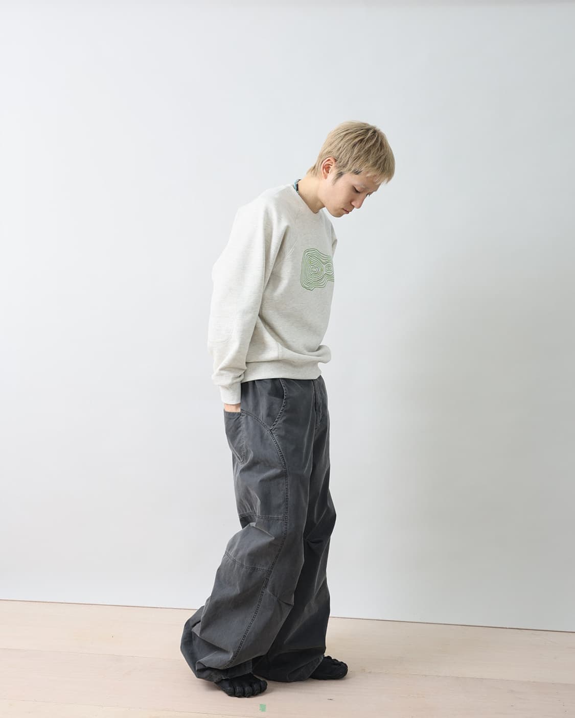 [3] 999휴머니티 공존 맨투맨 오트밀 GONGZONE 상품이미지4