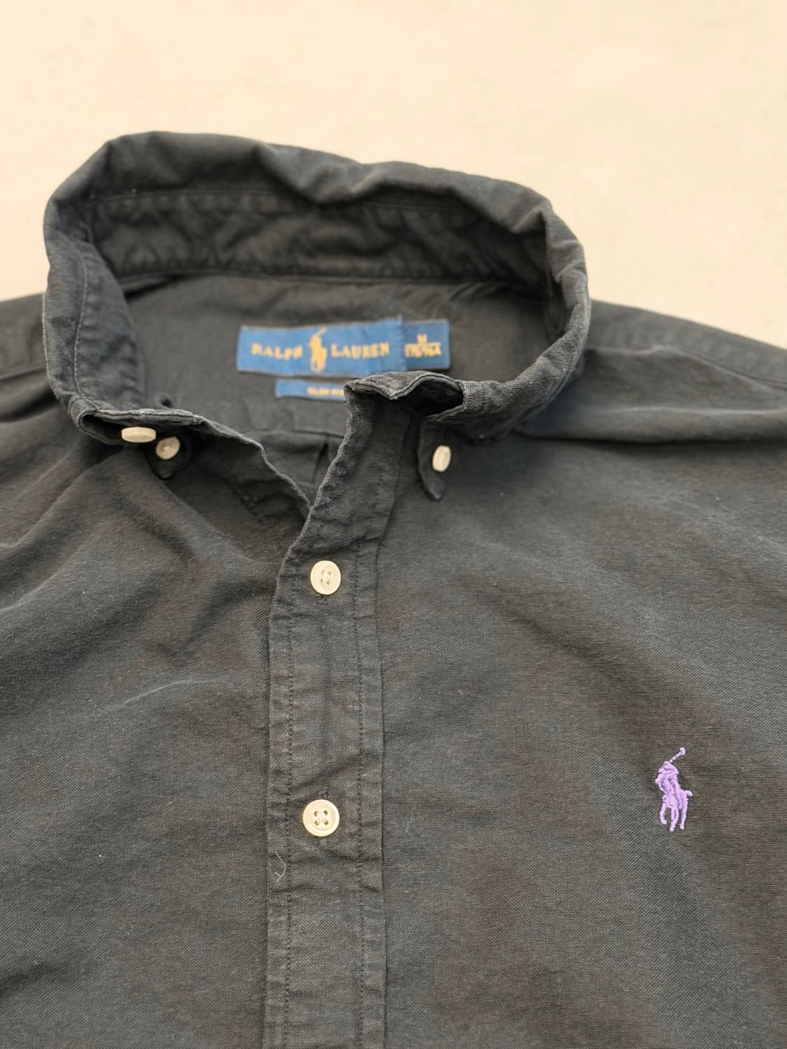 폴로 랄프로렌 옥스퍼드셔츠 클래식핏 M(105정도 약간사용감) 상품이미지1