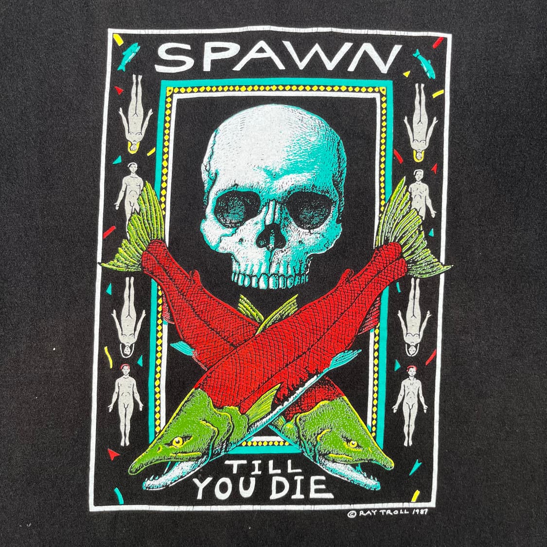 빈티지 Spawn Till You Die 반팔 상품이미지4