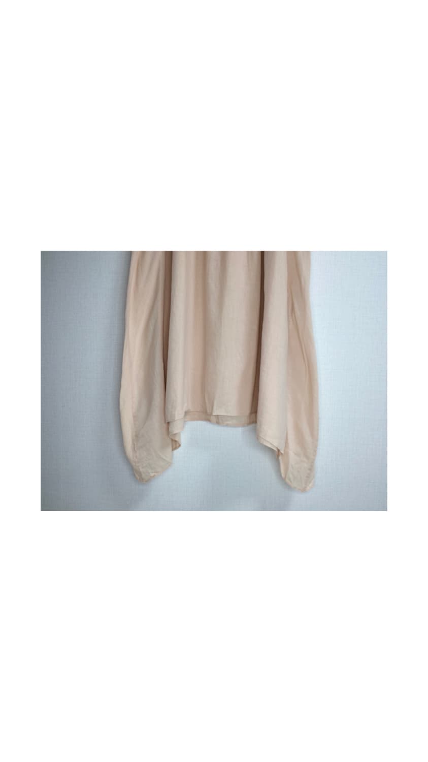 스나오쿠와하라 핑크 베이지 플라워 원피스 상품이미지3