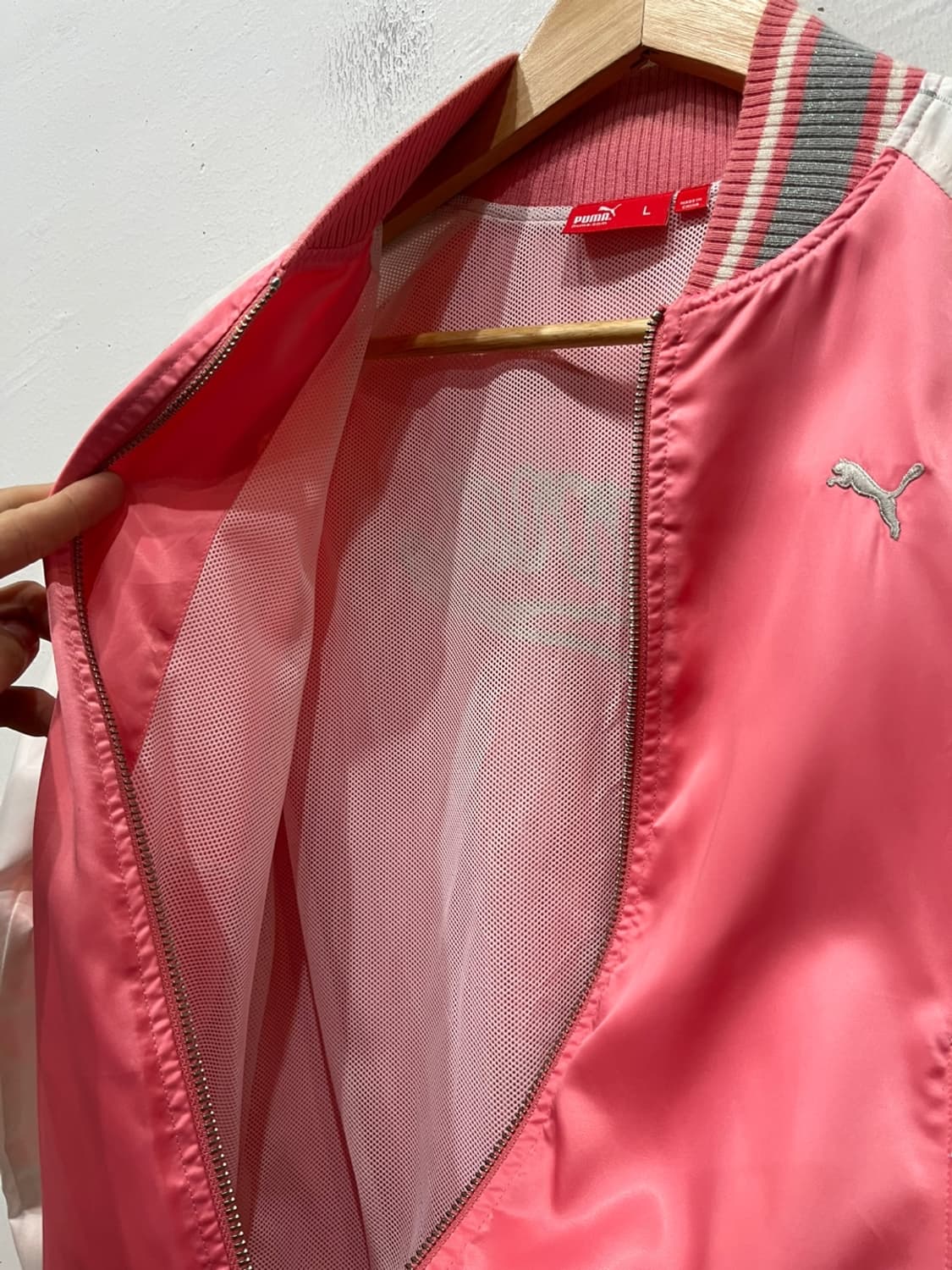 PUMA 퓨마 재팬 새틴 자켓 스타디움 자켓 우먼즈  상품이미지7